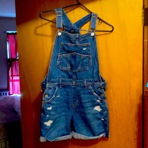 Gap Kids Blue Jean Overalls